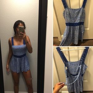 Tank top romper